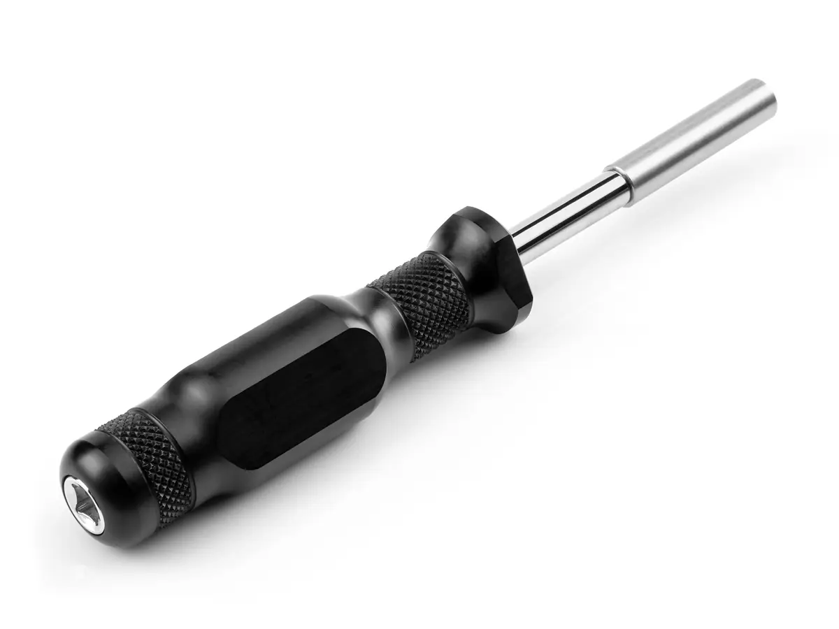 Tekton DBA23000 bit driver showing the drive square in the end of the handle